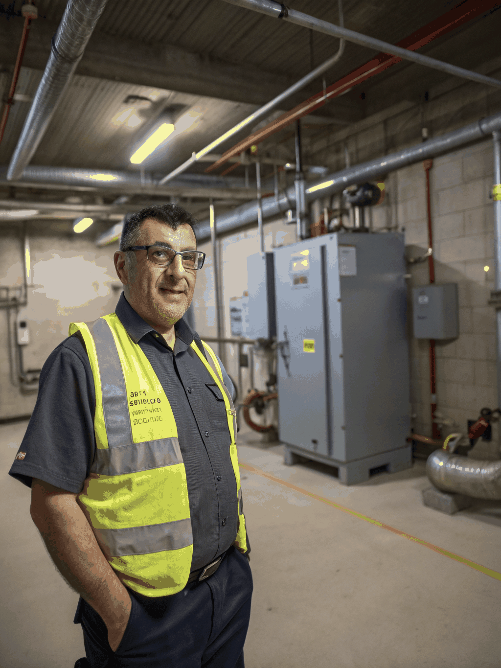 Portrait de Lucas Peeters, Technicien chaudière